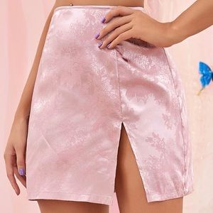 romwe pink skirt!
